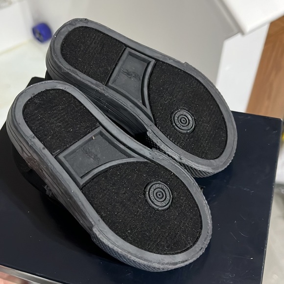 Polo Ralph Lauren Vaughn canvas boat shoes sneakers new Toddlers size 4 - Picture 8 of 9